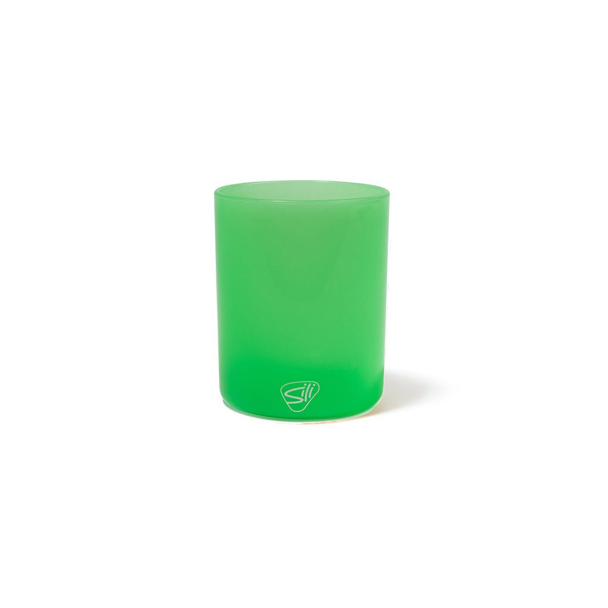 12oz rocks glass glow green